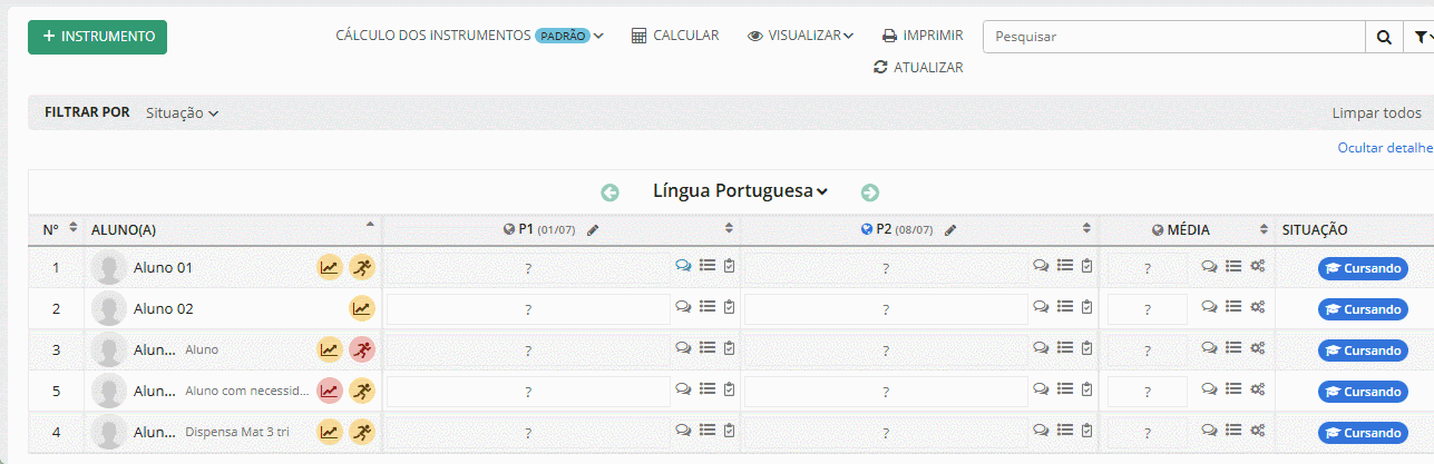executando