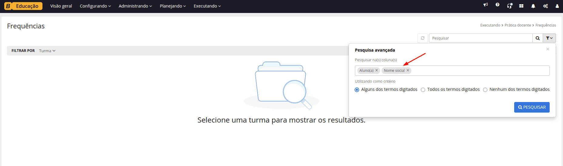 executando