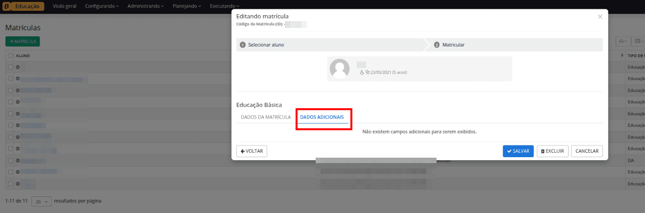 executando