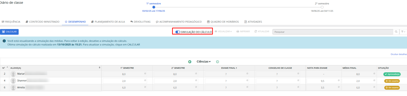 executando