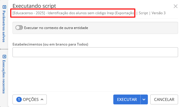 executando