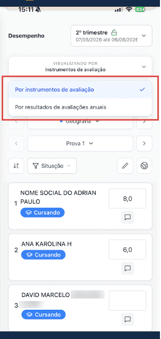 executando